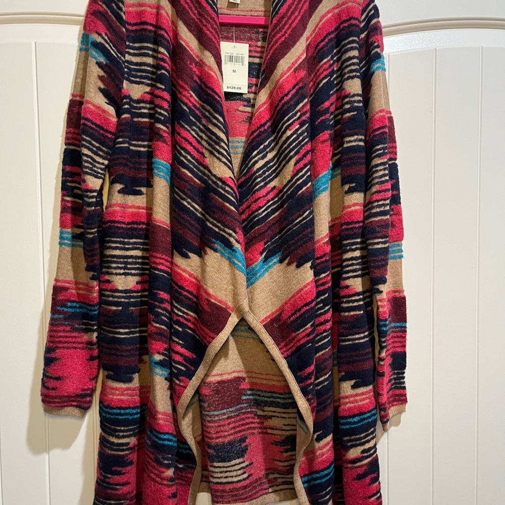 Lucky Brand Aztec Cardigan